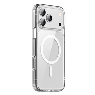 For iPhone 17 Pro Max Kalebol Ice-clear MagSafe Anti-drop Phone Case(Transparent)