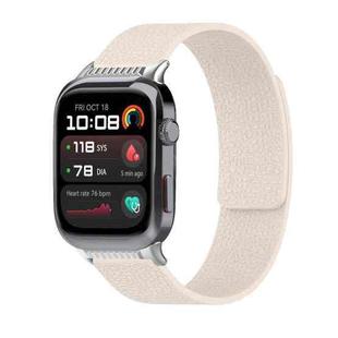 For Huawei Watch D2 Lychee Texture Soft Magnetic Silicone Watch Band(Starlight)