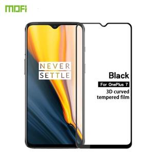 MOFI 9H 3D Explosion-proof Curved Screen Tempered Glass Film for OnePlus 7 （Black）