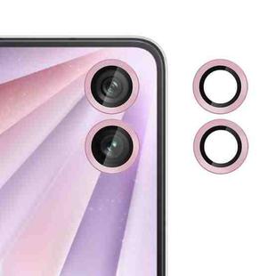 For Honor Magic V Flip 2 Kalebol No Flicker Ultra-Thin Individual Camera Lens Tempered Glass Film(Pink)