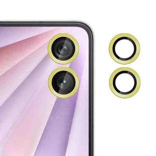 For Honor Magic V Flip 2 Kalebol No Flicker Ultra-Thin Individual Camera Lens Tempered Glass Film(Gold)