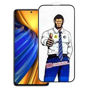 For Xiaomi Poco F4 Gorilla Explosion-Proof Anti-Fingerprint HD Tempered Glass Film