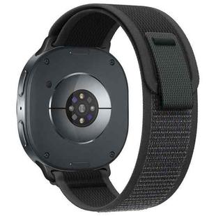 For Samsung Galaxy Watch8 / Watch8 Classic Wild Path Loop Nylon Hook and Loop Fastener Watch Band(Black)