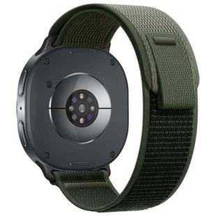 For Samsung Galaxy Watch8 / Watch8 Classic Wild Path Loop Nylon Hook and Loop Fastener Watch Band(Green)