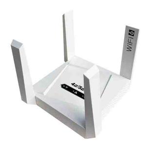 CPF919-E 4 Antennas SIM Card Slot Single LAN Port Router Eurasian Version 4G WiFi Router, Plug:US Plug