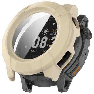 For COROS NOMAD Tempered Film Integrated PC Watch Protective Cover(Ivory White)