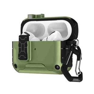 For AirPods Pro 3 Magnetic Snap Cover Earphone Protective Cover(Army Green)
