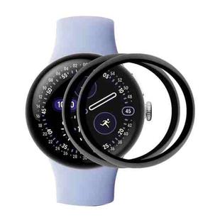 For Google Pixel Watch 4 41mm 2pcs ENKAY 3D Full Coverage Soft PC Edge PMMA HD Screen Film