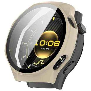 For Huawei Watch GT 6 Pro Tempered Film Integrated PC Watch Cover(Ivory White)