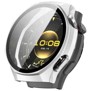 For Huawei Watch GT 6 Pro Tempered Film Integrated PC Watch Cover(Frosted Silver)