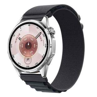 For Huawei Watch GT 6 46mm Alpine Loop Nylon Watch Band(Dark Grey)