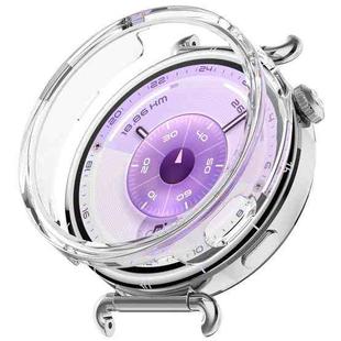 For Huawei Watch GT 6 41mm Half Coverage Hollow PC Watch Protective Cover(Transparent)