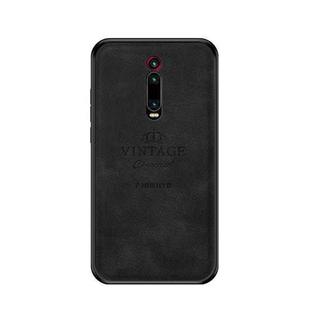 PINWUYO Shockproof Waterproof Full Coverage PC + TPU + Skin Protective Case  for Xiaomi Redmi K20 / K20 Pro / Mi 9T / Mi 9T Pro(Black)