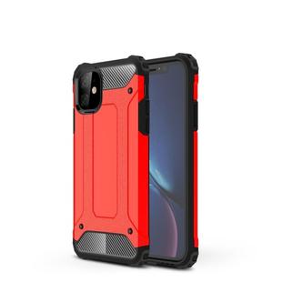 For iPhone 11 Magic Armor TPU + PC Combination Case (Red)