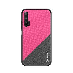 PINWUYO Honors Series Shockproof PC + TPU Protective Case for Huawei Honor 20 Pro(Red)