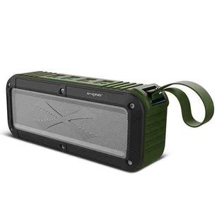 W-KING S20 Loudspeakers IPX6 Waterproof Bluetooth Speaker Portable NFC Bluetooth Speaker for Outdoors / Shower / Bicycle FM Radio (Green)