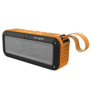 W-KING S20 Loudspeakers IPX6 Waterproof Bluetooth Speaker Portable NFC Bluetooth Speaker for Outdoors / Shower / Bicycle FM Radio (Orange)