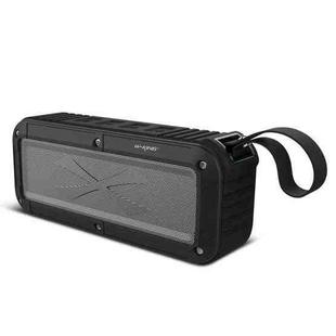 W-KING S20 Loudspeakers IPX6 Waterproof Bluetooth Speaker Portable NFC Bluetooth Speaker for Outdoors / Shower / Bicycle FM Radio (Black)