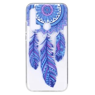 Stylish and Beautiful Pattern TPU Drop Protection Cover for Huawei P20 Lite 2019(Wind chimes)