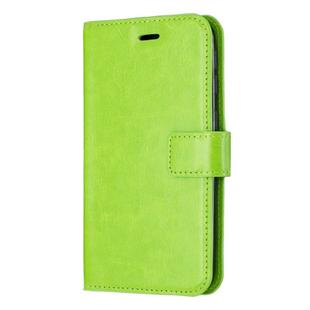 Crazy Horse Texture Horizontal Flip Leather Case with Holder & Card Slots & Wallet & Photo Frame for Huawei Y5 2019(green)