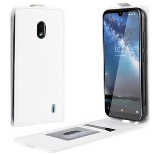 Crazy Horse Vertical Flip Leather Protective Case for NOKIA 2.2(white)