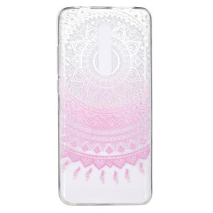 Stylish and Beautiful Pattern TPU Drop Protection Cover for Xiaomi Redmi K20 / K20 PRO(Pink pattern)