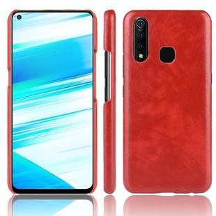 Shockproof Litchi Texture PC + PU Case for Vivo Z5x(Red)