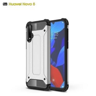 Magic Armor TPU + PC Combination Case for Huawei Nova5(Silver)