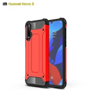 Magic Armor TPU + PC Combination Case for Huawei Nova 5(Red)