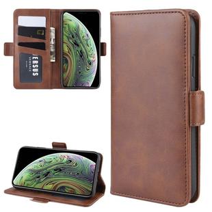 For iPhone 11 Pro Wallet Stand Leather Cell Phone Case，with Wallet & Holder & Card Slots(Brown)