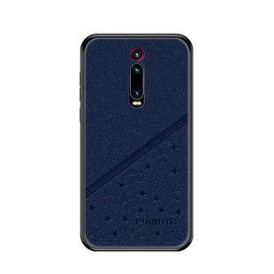 PINWUYO Full Coverage Waterproof Shockproof PC+TPU+PU Protective Case for XIAOMI RedMi K20 / K20 Pro / Mi 9T / Mi 9T Pro(Blue)