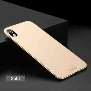 MOFI Frosted PC Ultra-thin Hard Case for Xiaomi RedMi 7A(Gold)