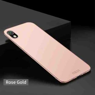 MOFI Frosted PC Ultra-thin Hard Case for Xiaomi RedMi 7A(Rose gold)