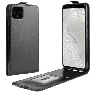 Crazy Horse Vertical Flip Leather Protective Case for Google Pixel 4 XL(black)