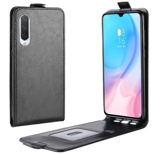 Crazy Horse Vertical Flip Leather Protective Case for Xiaomi MI CC9(black)