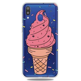 Fashion Soft TPU Case 3D Cartoon Transparent Soft Silicone Cover Phone Cases For Galaxy A70(Big Cone)