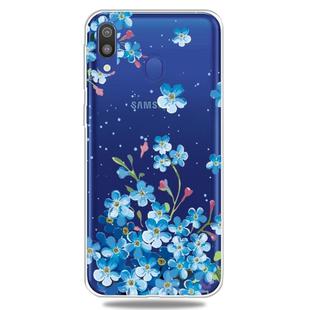 Fashion Soft TPU Case 3D Cartoon Transparent Soft Silicone Cover Phone Cases For Galaxy A70(Starflower)