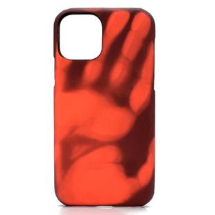 Paste Skin + PC Thermal Sensor Discoloration Protective Back Cover Case For iPhone 11(Black turns red)