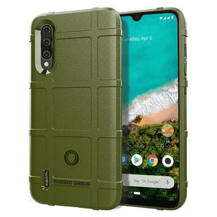 Full Coverage Shockproof TPU Case for Xiaomi Mi A3 Lite / Mi CC9(Army Green)