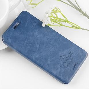 MOFI Crazy Horse Texture Horizontal Flip Protective Leather Case for Xiaomi Mi CC9e / A3(Blue)