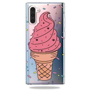 Fashion Soft TPU Case 3D Cartoon Transparent Soft Silicone Cover Phone Cases For Galaxy Note10(Big Cone)