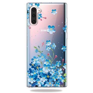 Fashion Soft TPU Case 3D Cartoon Transparent Soft Silicone Cover Phone Cases For Galaxy Note10(Starflower)