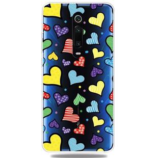 Fashion Soft TPU Case 3D Cartoon Transparent Soft Silicone Cover Phone Cases For Xiaomi 9T / 9T Pro / Redmi K20 / Redmi K20 Pro(More Love)