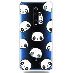 Fashion Soft TPU Case 3D Cartoon Transparent Soft Silicone Cover Phone Cases For Xiaomi 9T / 9T Pro / Redmi K20 / Redmi K20 Pro(Facial Bear)