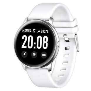 KW19 1.3 inch TFT Color Screen Smart Watch,Support Call Reminder /Heart Rate Monitoring/Blood Pressure Monitoring/Sleep Monitoring/Blood Oxygen Monitoring(White)