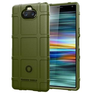 Full Coverage Shockproof TPU Case for Sony Xperia XA4(Army Green)