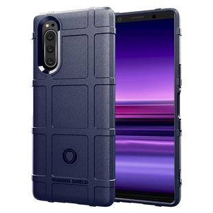 Full Coverage Shockproof TPU Case for  Sony Xperia XZ5(Blue)