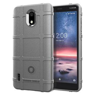 Full Coverage Shockproof TPU Case for Nokia 3.1A(Grey)