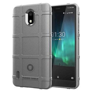 Full Coverage Shockproof TPU Case for Nokia 3.1C(Grey)