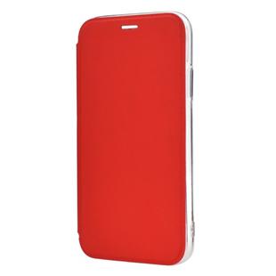 For iPhone 11 Pro Solid Color Plain PU + TPU Mirror Leather Case(Red)